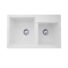 Kép 3/3 - Modern 8020 kétmedencés gránit mosogató
