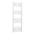 Kép 1/4 - Törölközőszárító radiátor, Basic 40cm x 120cm, fehér