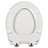 Kép 6/7 - D1 lassú záródású lecsapódásgátló WC ülőke fehér