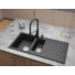 Kép 8/8 - Next2 gyümölcsmosós gránit mosogató