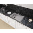 Kép 4/6 - Roxy egymedencés gránit mosogató csepptálcával