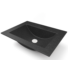 Kép 1/3 - PRIMO gránit mosdókagyló fekete-szemcsés színben