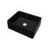 Kép 3/4 - KLARA pultra építhető gránit mosdókagyló fekete színben