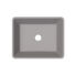 Kép 2/4 - KLARA pultra építhető gránit mosdókagyló szürke színben