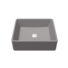 Kép 3/4 - KLARA pultra építhető gránit mosdókagyló szürke színben
