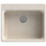 Kép 1/2 - Lille egymedencés gránit mosogató automata dugóemelő, szifonnal, bézs